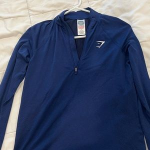 Gymshark vital seamless 1/2 zip